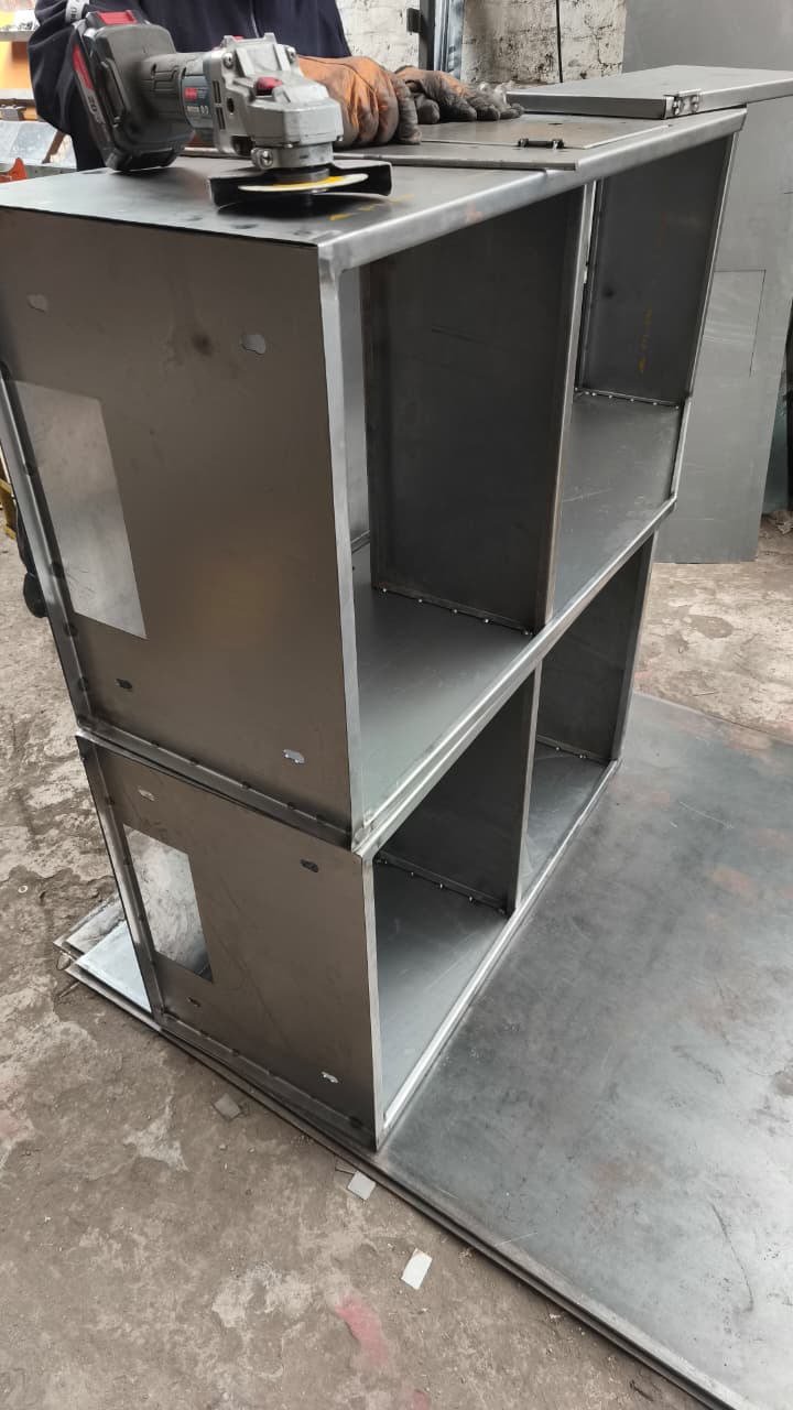 Módulo de almacenamiento fabricado en acero
